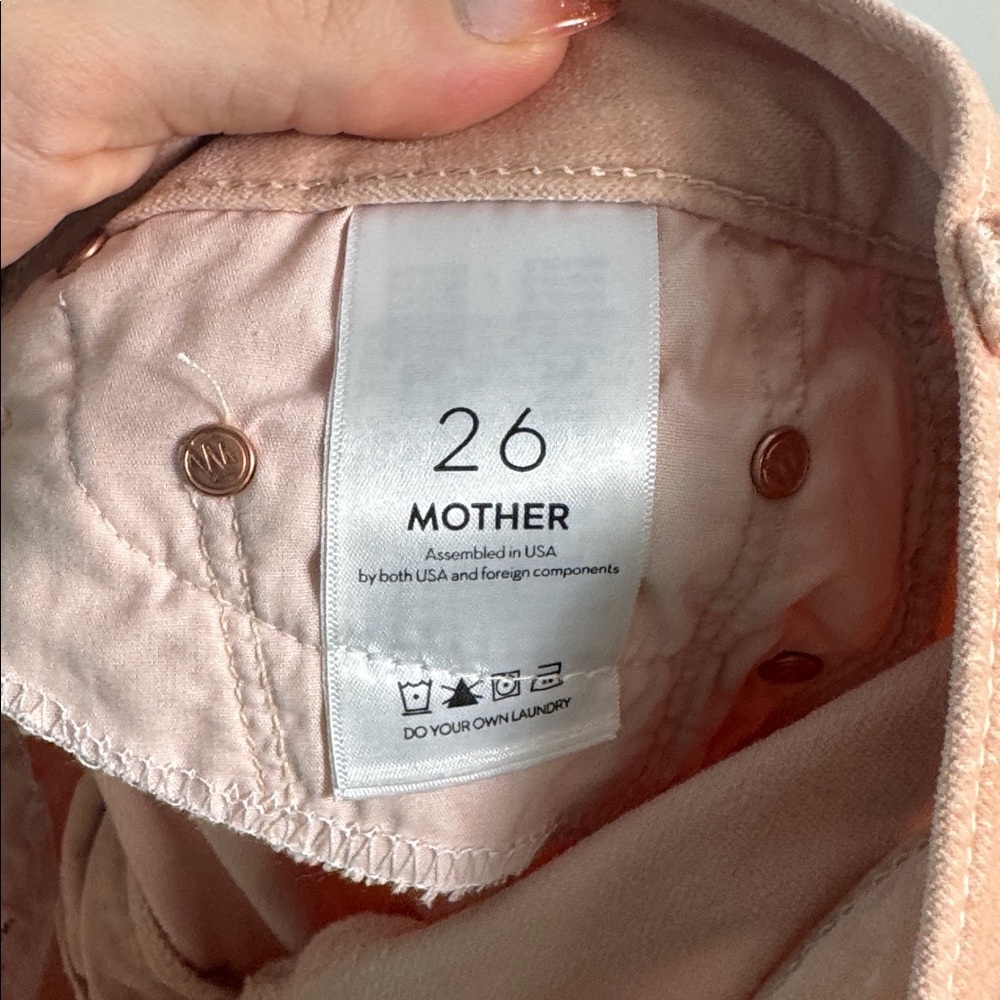 Mother The Insider Ankle Pants Velvet Lipstick and‎ other Stories Pink Size 26 - Picture 9 of 11
